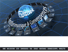 Tablet Screenshot of izitek.net